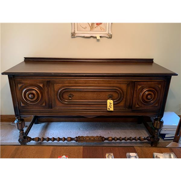 Wooden Side Table Cabinet