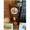 Image 2 : Clock & misc. pictures: Jarvis card Prints, Welcome Sign, Stain glass Welcome sign