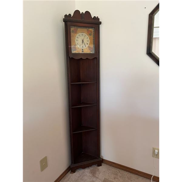 Corner Clock Shelf (clock not working)