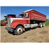 Image 2 : (Lots 1, 2, & 3 are a Group Lot) 1969 Kenworth Tandem Grain Truck, Cummins, 18spd, On Air c/w 18' St
