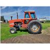 Image 6 : A.C. 7000 2 Wheel Drive Tractor, selling c/w Allied Q/A loader and bucket, CAHR, Showing 2526 hrs, d