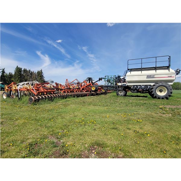 $31,000 WORK ORDER DONE IN 2023 LISTED AT THE END. 62' Bourgault 5710 Air Drill, serial 37182AH-02,