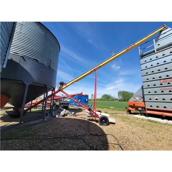 (Lots 15, 16, & 17 are a Group Lot) Wesfield WR 80M-51 FT Auger c,w 5 h.p. Elec motor c/w pto assemb