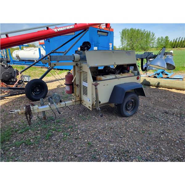 2006 Ingersol Diesel Light Tower, showing 6442 hrs, Pindle hitch #3724964-FQC13