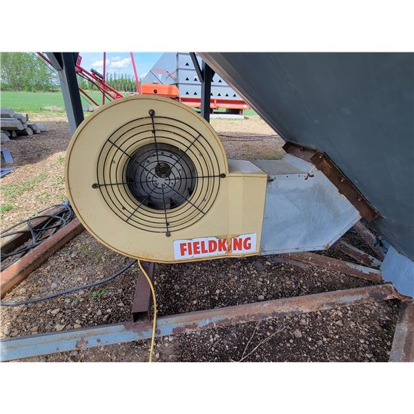 5 h.p aeration fan mtd on bin 31