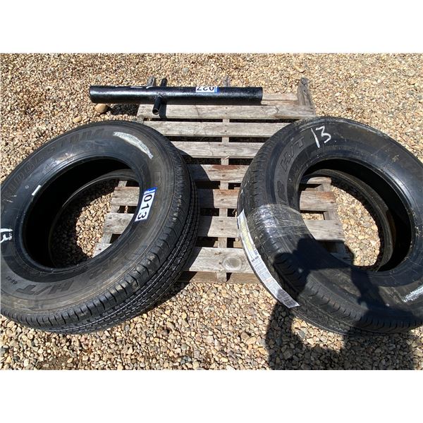 (So much each x 2) 2- new 17 in. tires