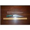 Image 1 : Handmade Damascus Steel Knife & Sheath