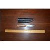 Image 1 : Handmade Damascus Steel Knife & Sheath