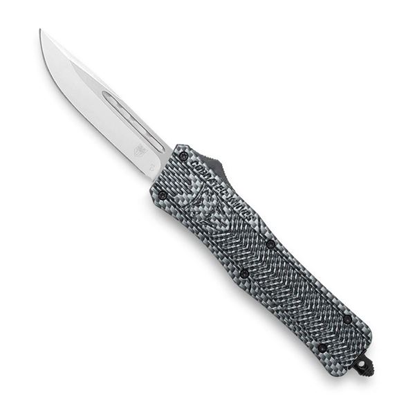 CobraTec Carbon Fiber CTK-1 double action OTF Knife