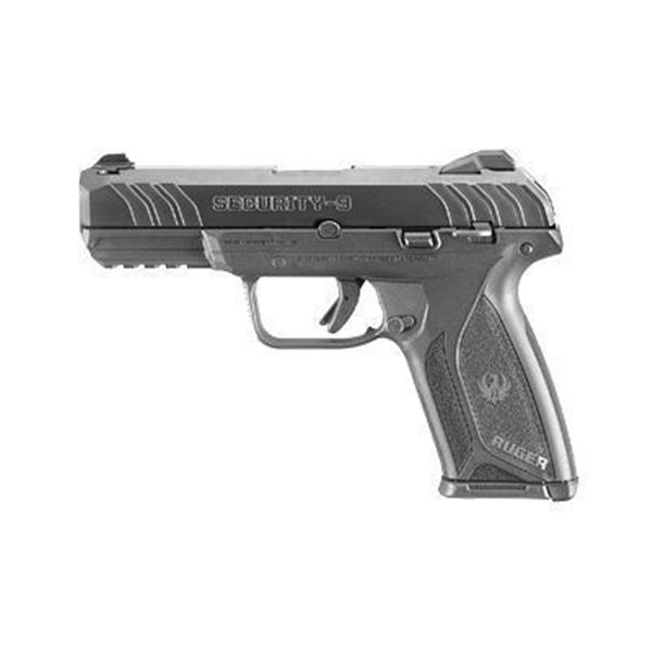 RUGER SEC-9 9MM 4" BLK 15RD