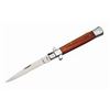 Image 1 : 5" WOOD STILETTO STYLE LINER LOCK