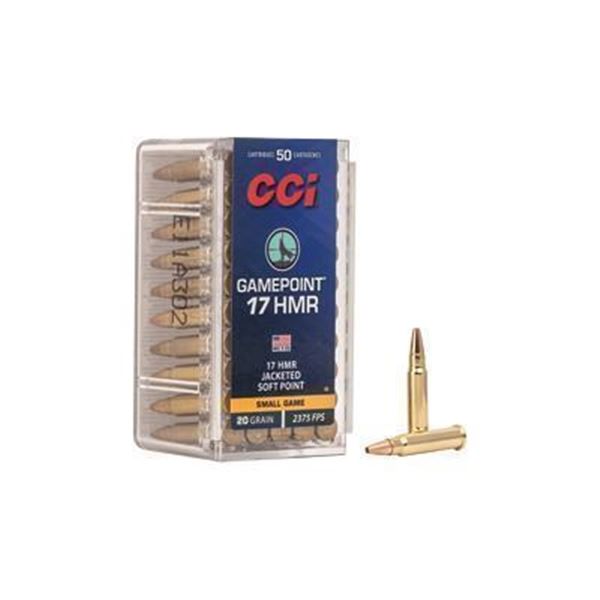 CCI 17HMR 20GR GAME PNT - 350 Rounds