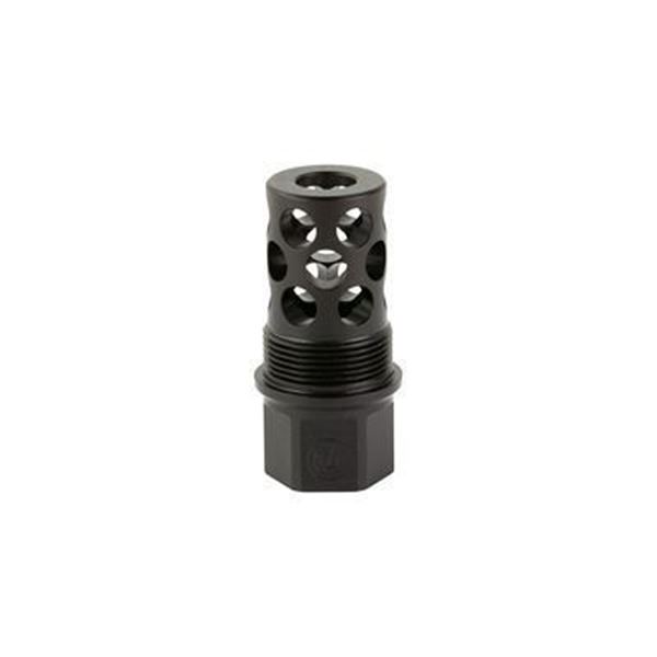 SCO THRD OVR MZZL BRK 1/2X28 .30 CAL