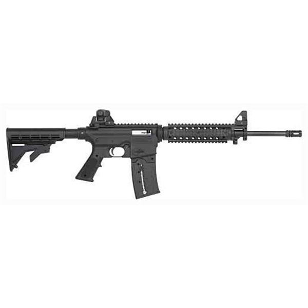 MOSSBERG 715T FLAT TOP 22LR 16.5" 25RD BLUED/SYN