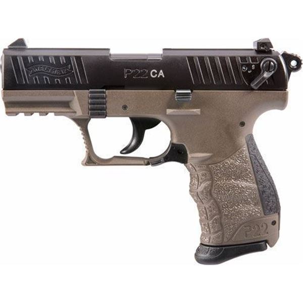 WALTHER P22 CA 22LR 3.42" AS 10-SHOT