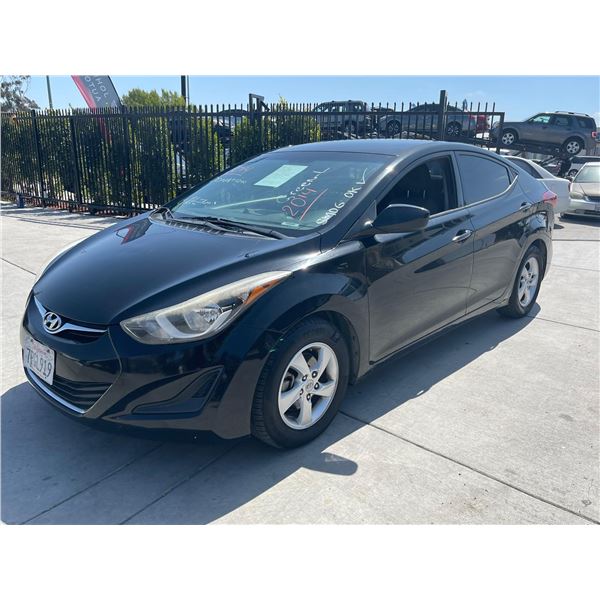 HYUN ELANTRA 2014 APP-DUP-T DON SMOG