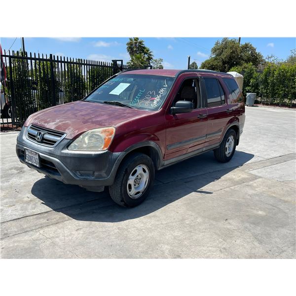 HOND CR-V 2003 T-DON - SMOG