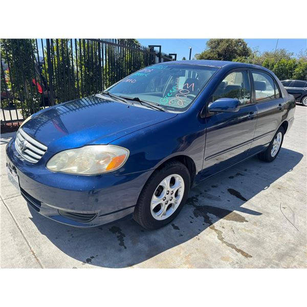 TOYT COROLLA 2003 T-DONATION