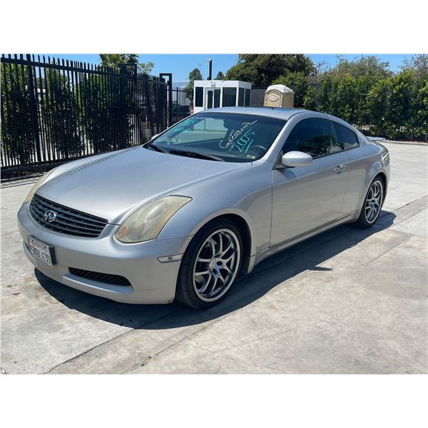 INFI G35 2005 T-DONATION