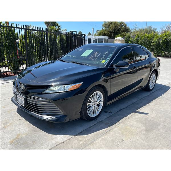 TOYT CAMRY 2018 WAIT/TITLE- SMOG