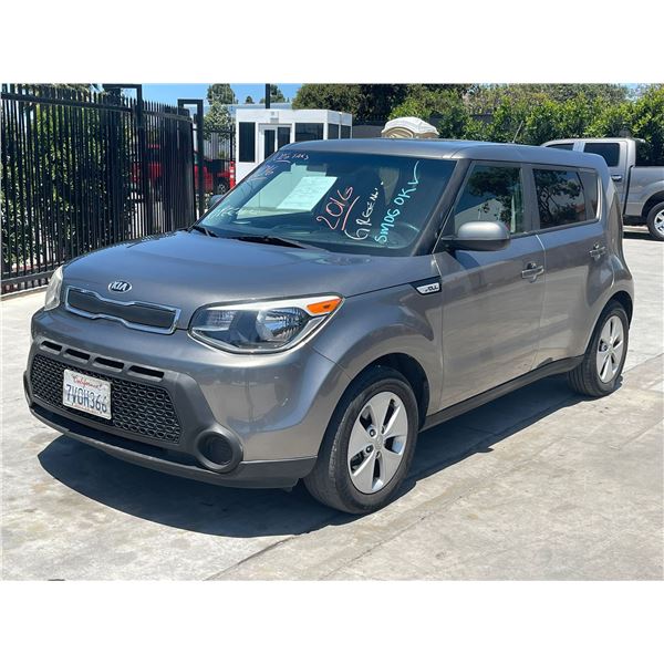 KIA SOUL 2016 T-REPO-SMOG-2 DAYS