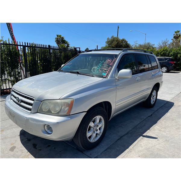 TOYT HIGHLANDER 2001 APP DUP/T -