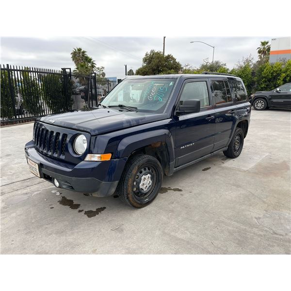 JEEP PATRIOT 2015 T-REPO 2 DAYS