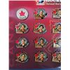 Image 2 : Team Canada Hockey 2006 Pin Collection w/Booklet