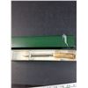 Image 4 : Genuine Stag Handled Letter Opener w/Gift Box - 8.5" Long
