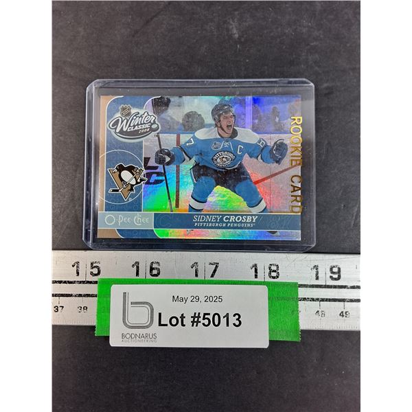 Sidney Crosby Winter Classic Rookie Hockey Trading Card - 2008