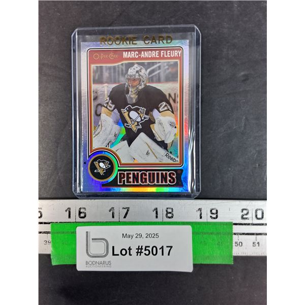 Marc-Andre Fleury Rainbow Rookie Hockey Trading Card - 2014-15