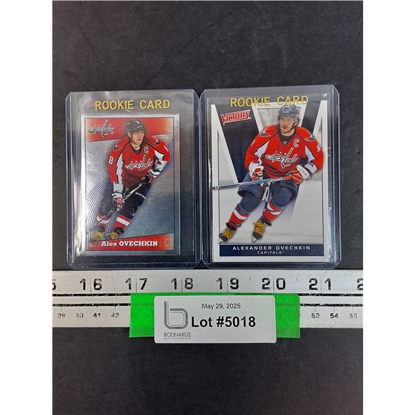(2) Alexander Ovechkin Classic Card - 2012 & 2010