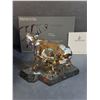 Image 4 : # Swarovski Crystal -  Polar Bear Figurine w/Case & Certificate -8" x 5" x 4"