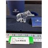 Image 1 : # Swarovski Crystal - Polar Bear Figurine w/Case & Certificate - 2.5" x 2"
