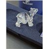 Image 4 : # Swarovski Crystal - Polar Bear Figurine w/Case & Certificate - 2.5" x 2"