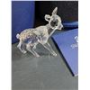 Image 2 : # Swarovski Crystal - Deer Figurine w/Case & Certificate - 2.5" x 2.5"