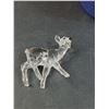 Image 4 : # Swarovski Crystal - Deer Figurine w/Case & Certificate - 2.5" x 2.5"