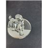 Image 3 : # Swarovski Crystal - Poodle Dog Figurine w/Case & Certificate - 2" x 2"