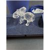 Image 4 : # Swarovski Crystal - Elephant Figurine w/Case & Certificate - 2.5" x 1.5"