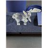 Image 5 : # Swarovski Crystal - Elephant Figurine w/Case & Certificate - 2.5" x 1.5"