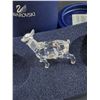 Image 4 : # Swarovski Crystal - Baby Sheep Figurine w/Case & Certificate - 2" x 1.25"
