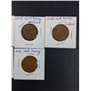 Image 3 : (6) Canadian Half Penny Coins: Various Years