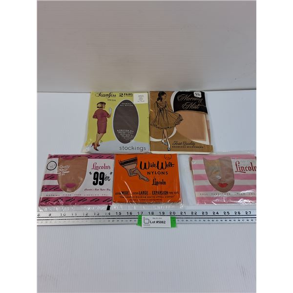 (5) Vintage Panty Hose - NOS