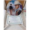 Image 2 : John Wayne Lot: Collectors Plate, Magazines, Magnet