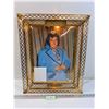 Image 1 : Lighted Elvis Presley Picture in Metal Frame - 17" x 21"