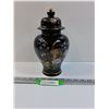 Image 1 : Asian Themed Urn - Empty - 10" x 6"
