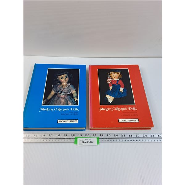(2) Modern Collector's Dolls Hardcover Books