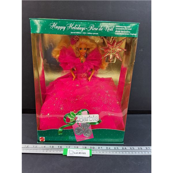 Holiday Barbie in Box - 1990 Edition