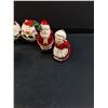 Image 2 : (5) Pairs of Salt & Pepper Shakers: Cow, Christmas, 50th Anniversary