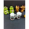 Image 2 : (5) Pairs of Salt & Pepper Shakers: Frog, Squirrel, Mushrooms, Kansas City